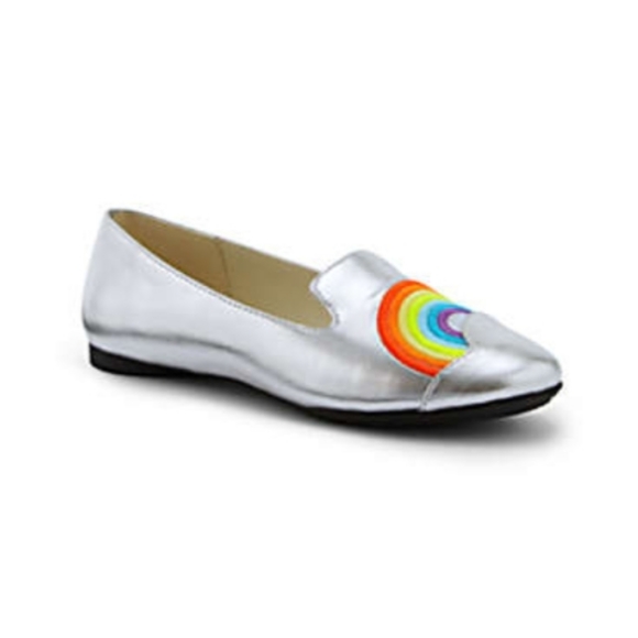 NIP Lands' End Girl's Venetian Ballet Flats - Picture 2 of 3